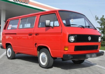 Szkło do lampy lewej Volkswagen Transporter T3